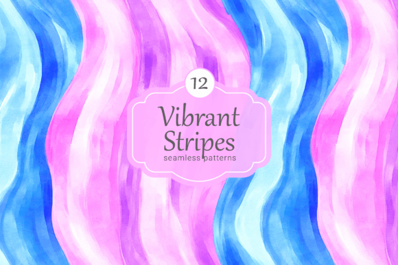 Colorful Stripes Seamless Patterns