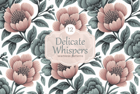 Delicate Whispers Seamless Patterns: Elevating Creativity in the Modern Design Landscape