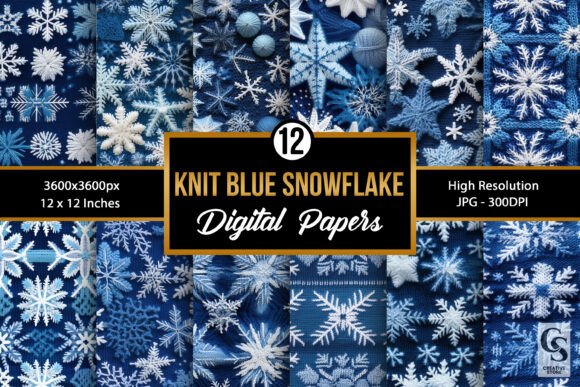 Knitted Blue Winter Snowflakes Patterns: A Practical Guide to Elevating Your Winter Crafts
