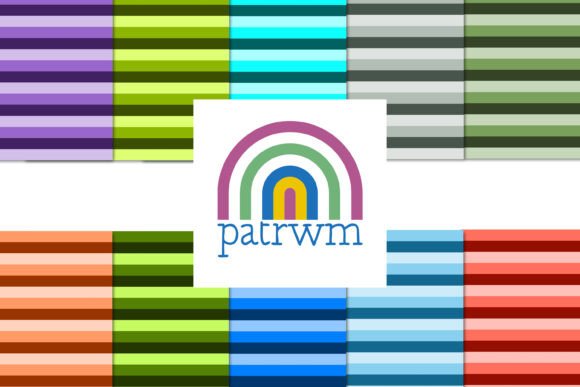 Seamless Horizontal Stripe Patterns