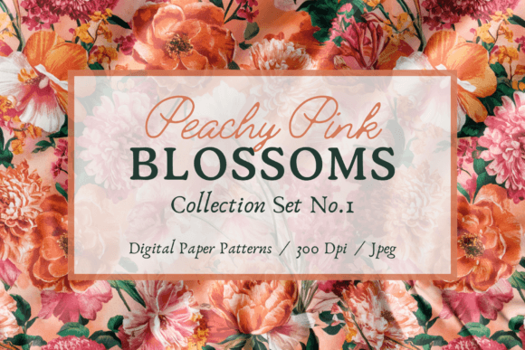 Understanding Peachy Pink Blossoms Floral Patterns for Creative Projects