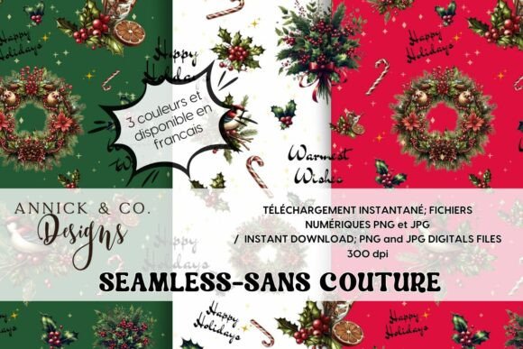 Unlock Creativity with Happy Holidays Seamless Patterns: The Ultimate Guide for Designers and Crafters